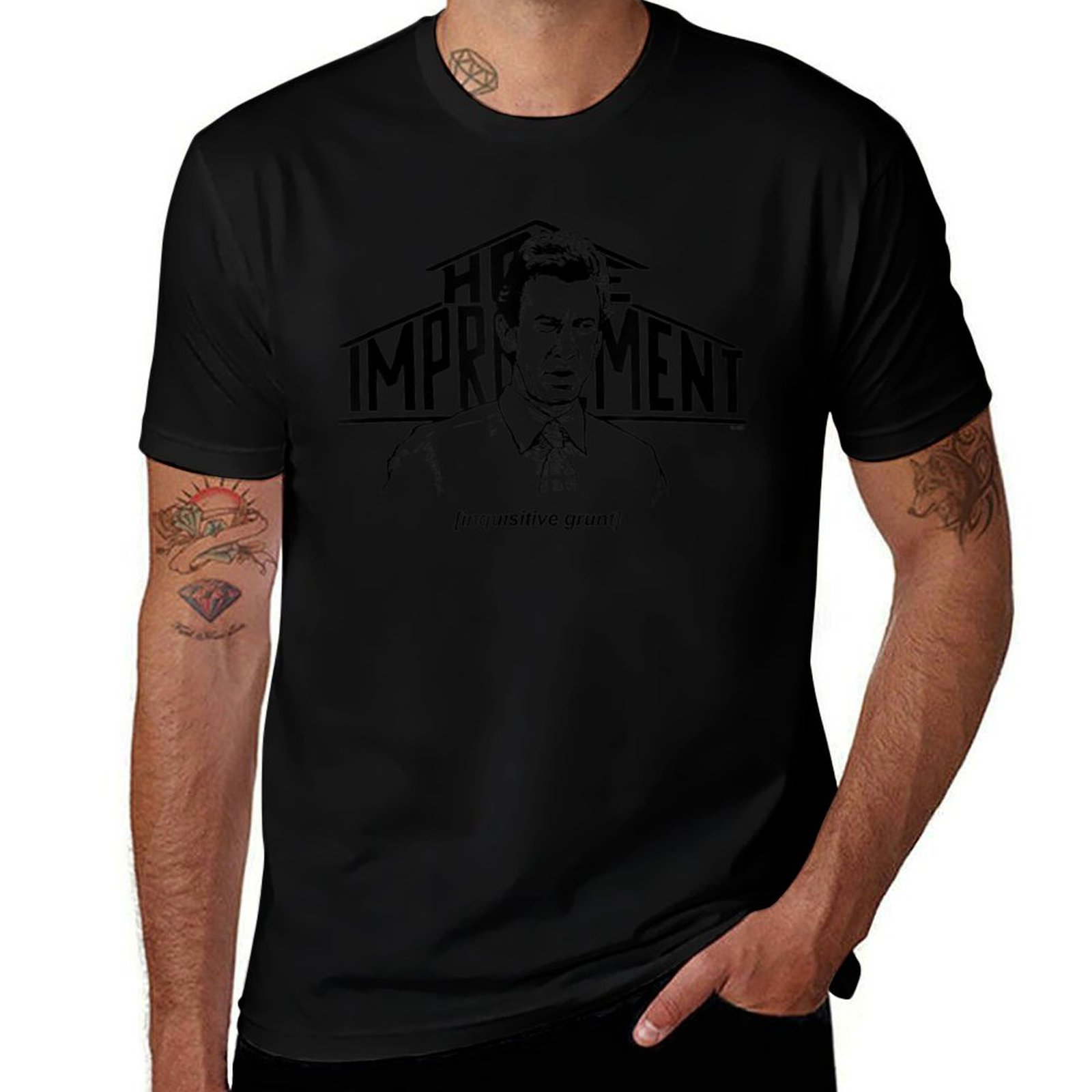 Home Improvement Grunt - Camiseta de manga curta para trabalho,