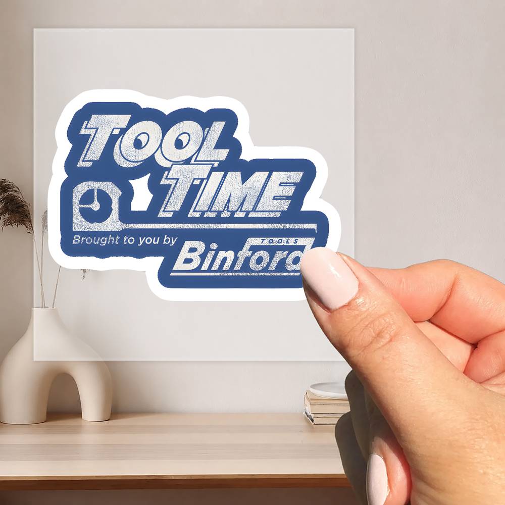 Home Improvement Cars - Adesivos à prova d'água Tool Time