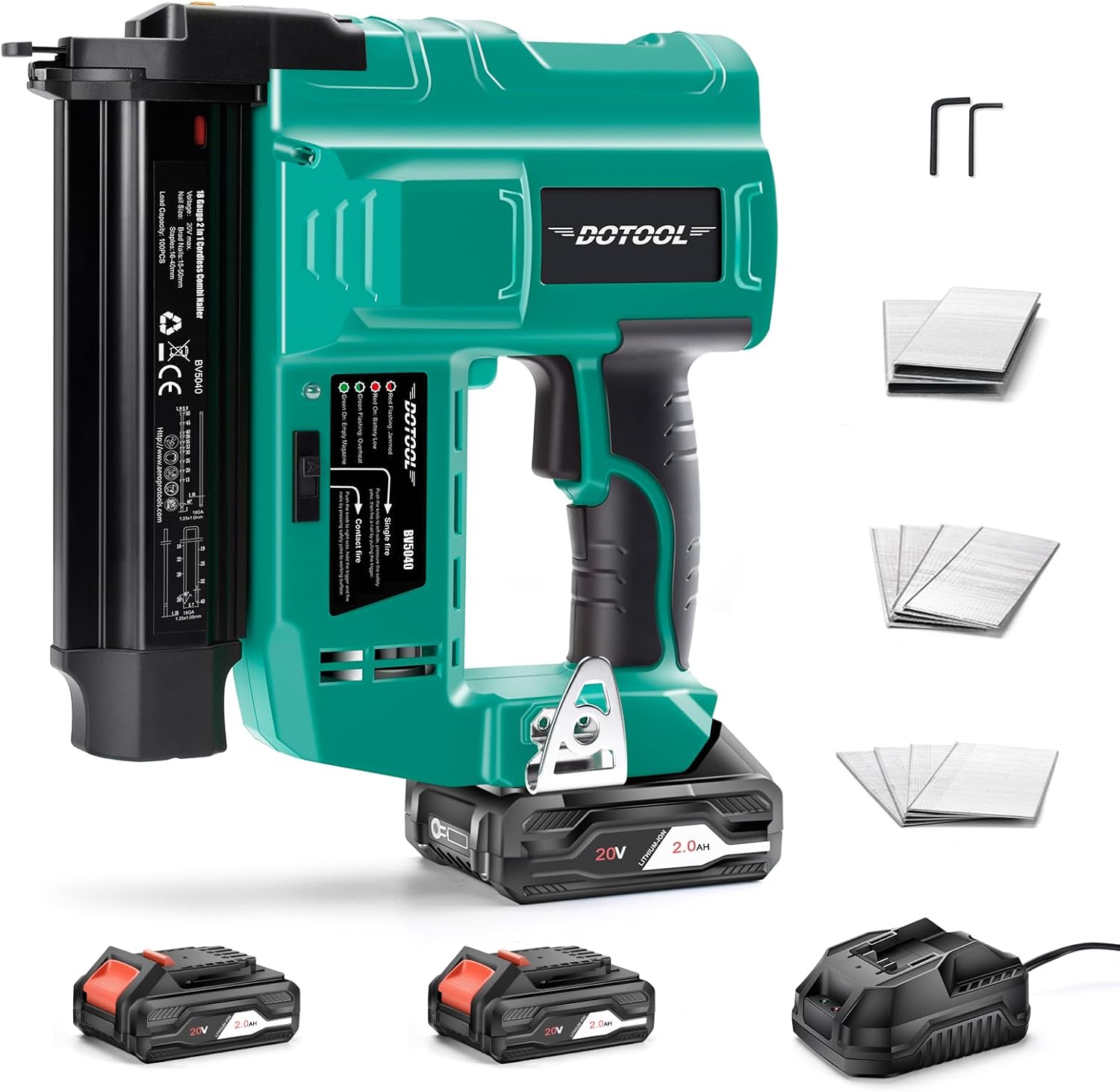 Home Improvement Brad - Pistola de Pregos Sem Fio a