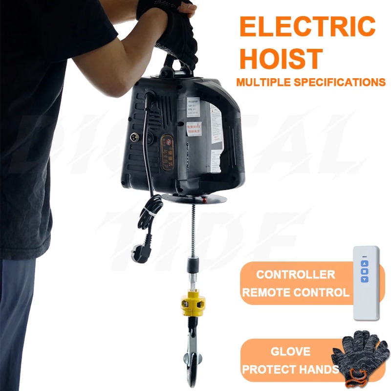 Home Improvement Cars - Grua elétrica portátil do guindaste de