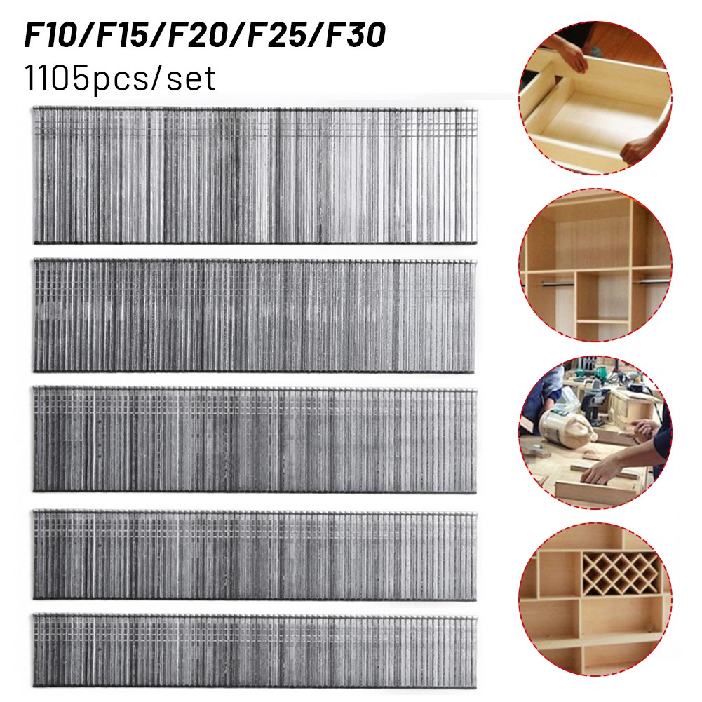 Home Improvement Brad - 1105 pçs grampos f15/f20/f25/f30 unhas retas