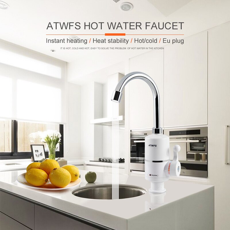 Home Improvement K&B Construction - ATWFS-Tankless aquecedor elétrico de água, torneira