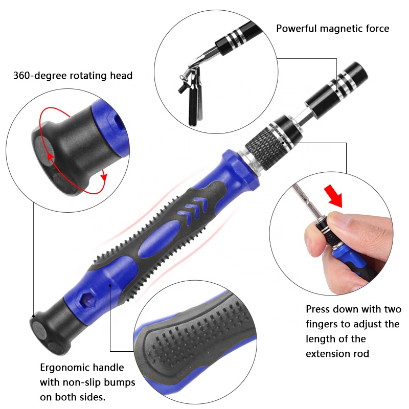 Ferro de solda elétrico com vi - Screwdriver Set Precision avaliação e preço