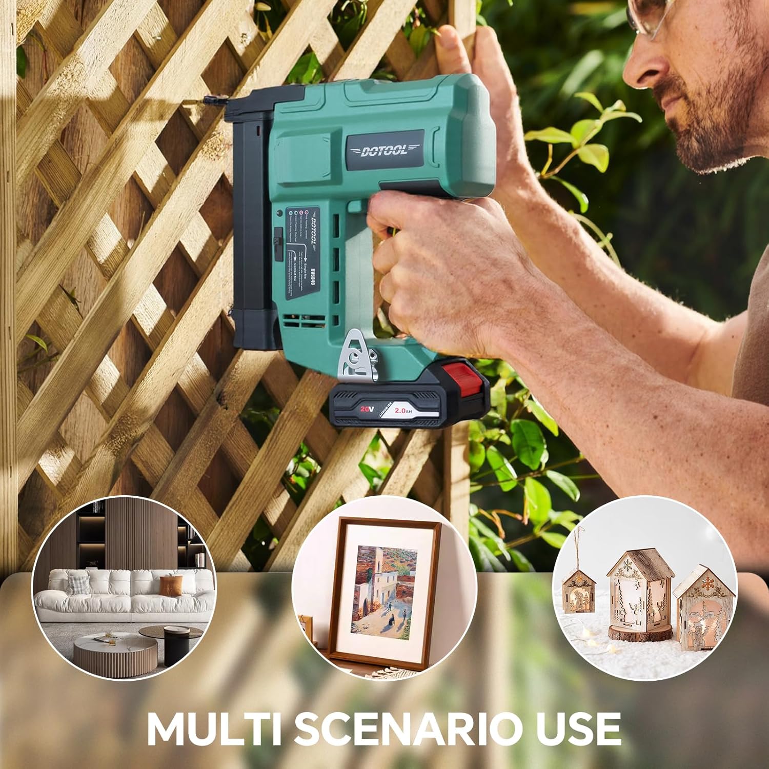 Pistola de Pregos Sem Fio a Ba - Home Improvement Brad avaliação e preço