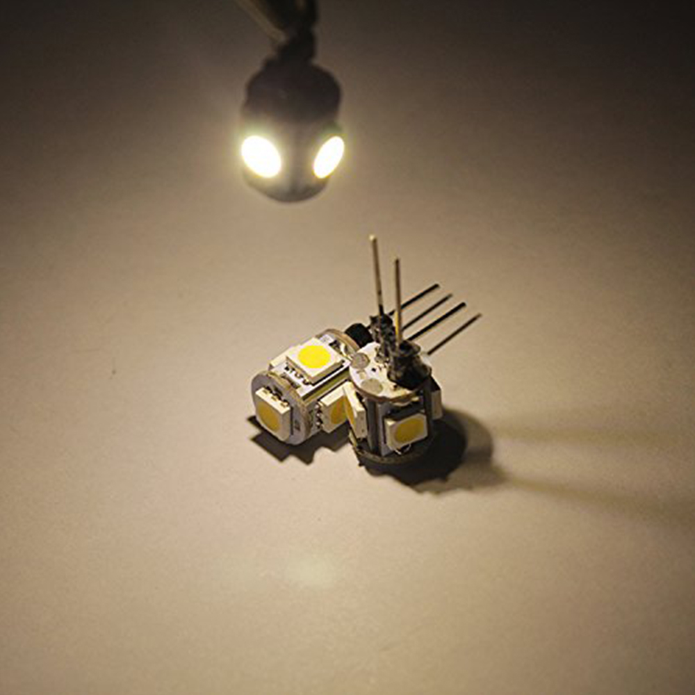 10pcs DC12V G4 5050 5 SMD LED  - Home Improvement Cars avaliação e preço