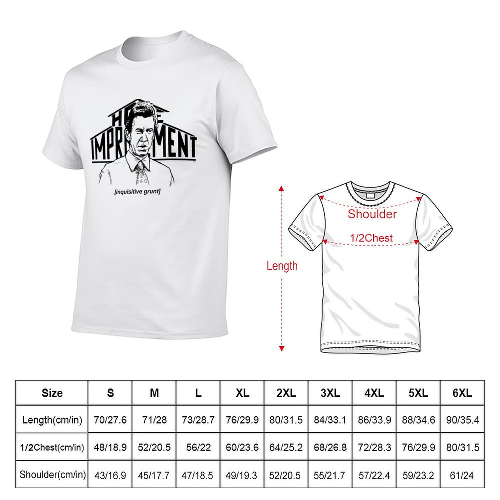 Camiseta Home Improvement Inqu - Home Improvement Grunt avaliação e preço